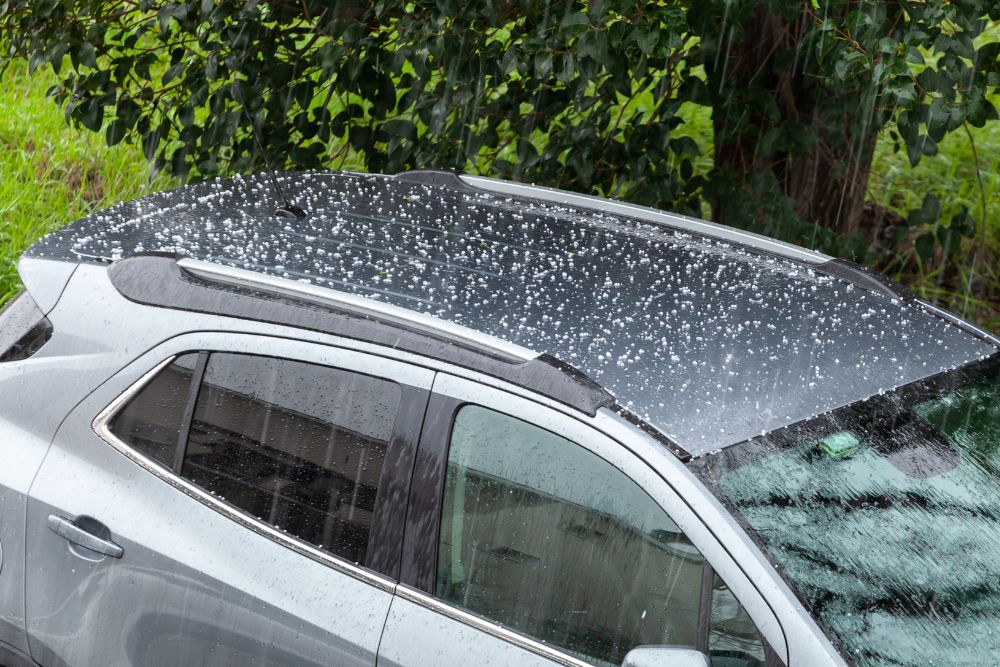 How Much Hail Damage Is Required To Write Off Car
